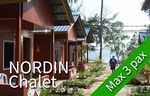 NORDIN CHALET - Room Deluxe - 1 x double bed + 1 x single bed